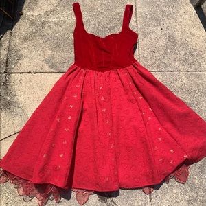 Alice Through the Looking Glass Queen of Hearts dress
